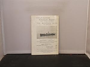 Martin Orme & Co - Publicity Sheet for Circular Tours to the Western Isles by "Dunara Castle"