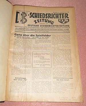 DFB-Schiedsrichterzeitung. Vereinigt mit Deutsche Schiedsrichter-Zeitung 16. Jahrgang 1934 Nr. 1-...