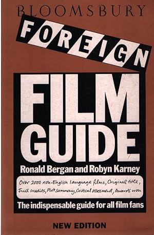 Bild des Verkufers fr Bloomsbury Foreign Film Guide The Indespensable guide for all film fans zum Verkauf von Fundus-Online GbR Borkert Schwarz Zerfa
