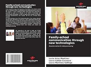 Image du vendeur pour Family-school communication through new technologies mis en vente par moluna