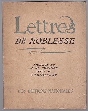 Lettres de noblesse