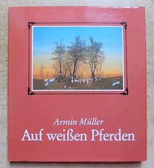 Seller image for Auf weien Pferden - Bilder und Gedichte. for sale by Antiquariat BcherParadies