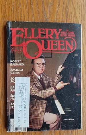 Imagen del vendedor de Ellery Queen Mystery Magazine August 1987 a la venta por Scene of the Crime, ABAC, IOBA