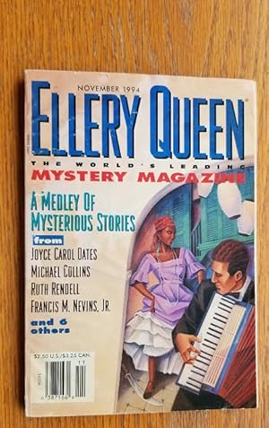 Image du vendeur pour Ellery Queen Mystery Magazine November 1994 mis en vente par Scene of the Crime, ABAC, IOBA