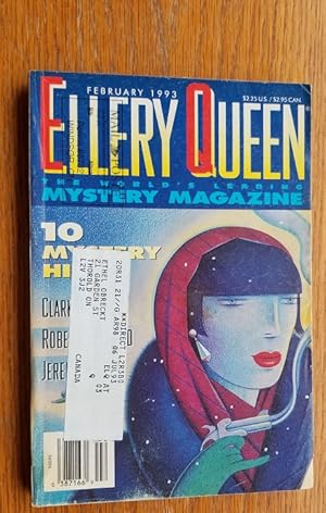 Bild des Verkufers fr Ellery Queen Mystery Magazine February 1993 zum Verkauf von Scene of the Crime, ABAC, IOBA