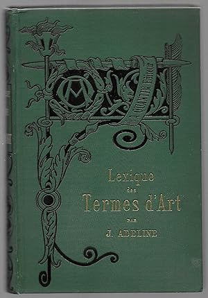 Lexique des termes d'art