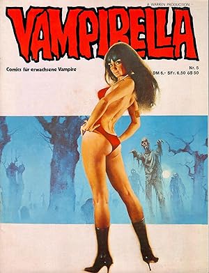 Vampirella - Nr. 05 - Comics für erwachsene Vampire; Vermerk: Bei dem Heft wurden die angerostete...