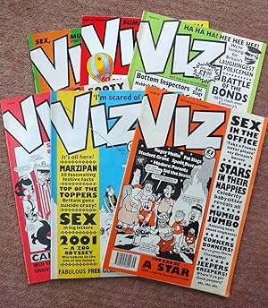 VIZ, Nos 56,57,58,59,60 and 61. 1992 & 1993. Run of 6 Comics