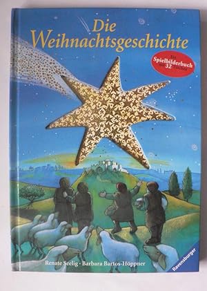 Imagen del vendedor de Die Weihnachtsgeschichte - Ein Spielbilderbuch mit 32 Trchen a la venta por Antiquariat UPP