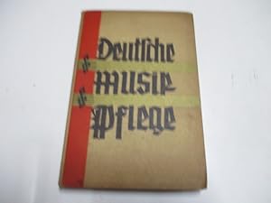 Imagen del vendedor de Deutsche Musikpflege. a la venta por Ottmar Mller