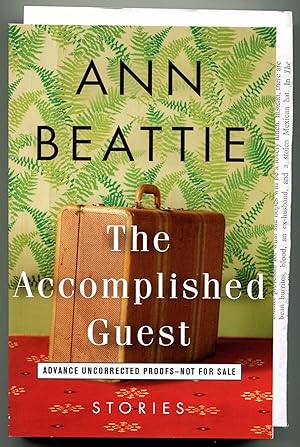 Seller image for The Accomplished Guest: Stories for sale by Monroe Stahr Books