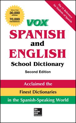 Image du vendeur pour Vox Spanish and English School Dictionary, Paperback, 2nd Edition (Paperback or Softback) mis en vente par BargainBookStores