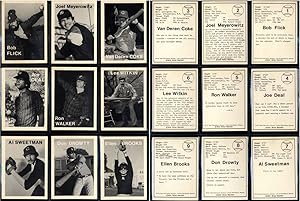 Mike Mandel: Untitled (Baseball-Photographer Trading Cards), Complete Set of 135 Cards (Fine)