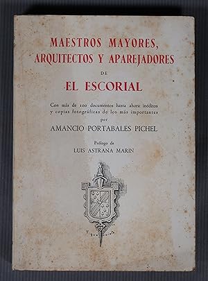 Imagen del vendedor de Maestros mayores artiquitectos y aparejadores de el escorial a la venta por Antigedades Argar