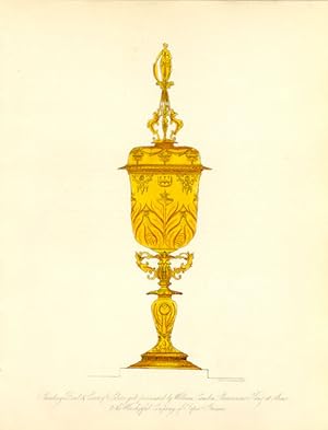 Standing Bowl and Cover of silver-gilt, presented by William Camden, Clarenceux King of Arms, to ...