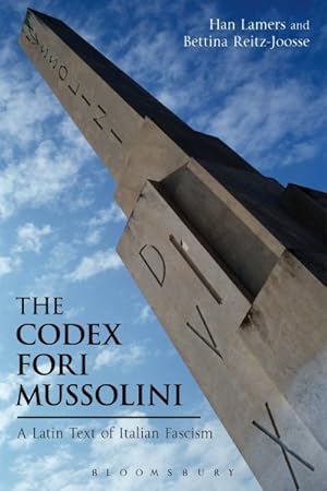 Seller image for Codex Fori Mussolini : A Latin Text of Italian Fascism for sale by GreatBookPrices