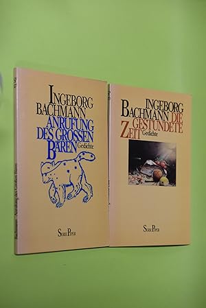 Image du vendeur pour Die gestundete Zeit: Gedichte + Anrufung des Grossen Bren: Gedichte Piper ; 306+307 mis en vente par Antiquariat Biebusch