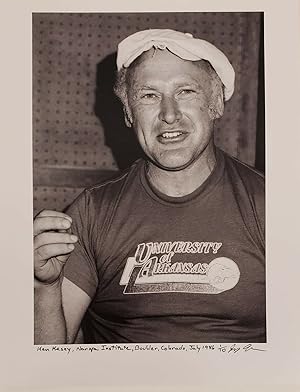 Ken Kesey at Naropa Institute in Boulder, Colorado. July 1974