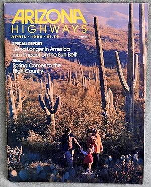 Seller image for Arizona Highways April 1986 Vol. 62 No. 4 for sale by Argyl Houser, Bookseller