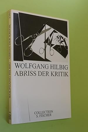 Imagen del vendedor de Abriss der Kritik : Frankfurter Poetikvorlesungen. Collection S. Fischer ; Bd. 83; Fischer ; 2383 a la venta por Antiquariat Biebusch