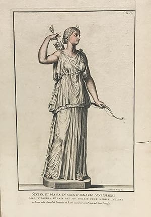 Statua di Diana in Casa d'Ignazio Consiglieri