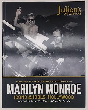 Marilyn Monroe Icons & Idols-Hollywood: featuring the 1956 Thunderbird, 16/17 November 2018 aucti...