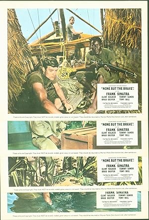 None But the Brave (Warner Bros. Pictures, 1965) (4 color movie stills)