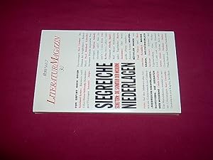Bild des Verk�ufers f�r "Siegreiche Niederlagen". Scheitern: die Signatur der Moderne. (= Literaturmagazin 30). zum Verkauf von Antiquariat Andree Schulte