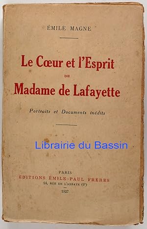 Seller image for Le coeur et l'esprit de Madame de Lafayette for sale by Librairie du Bassin