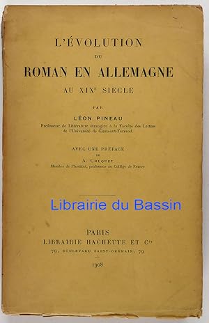 Image du vendeur pour L'volution du roman en Allemagne au XIXe sicle mis en vente par Librairie du Bassin