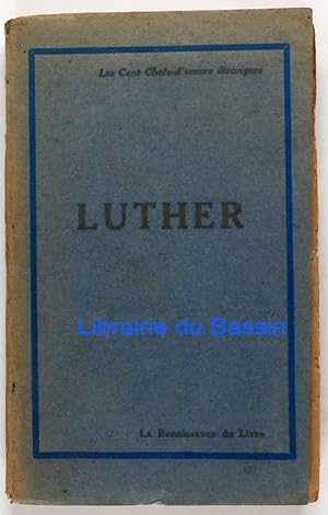 Bild des Verkufers fr Luther zum Verkauf von Librairie du Bassin