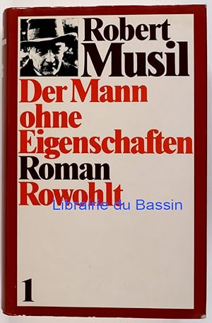 Bild des Verkufers fr Der Mann ohne Eigenschaften Band I zum Verkauf von Librairie du Bassin