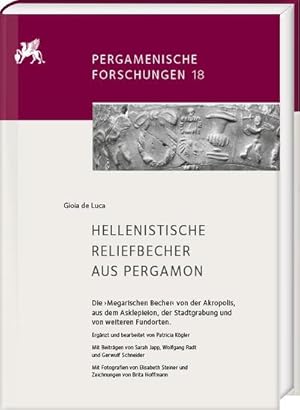 Bild des Verkufers fr Hellenistische Reliefbecher aus Pergamon. Die 'Megarischen Becher' von der Akropolis, aus dem Asklepieion, der Stadtgrabung und von weiteren Fundorten : Ergnzt und bearbeitet von Patricia Kgler. Mit Beitrgen von Sarah Japp, Wolfgang Radt und Gerwulf Schneider. Mit Fotografien von Elisabeth Steiner und Zeichnungen von Brita Hoffmann zum Verkauf von AHA-BUCH GmbH