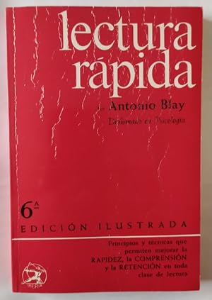 Immagine del venditore per Lectura rpida. venduto da La Leona LibreRa