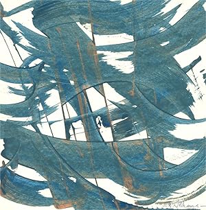 A. Williams - 20th Century Acrylic, Blue Wave