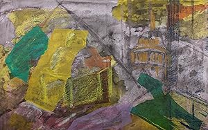 Imagen del vendedor de Susan Paine - 20th Century Mixed Media, Fragmented City a la venta por Sulis Fine Art
