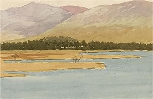 Seller image for Raymond Turner Barker (1872-1945) - 1938 Watercolour, Loch Tulla for sale by Sulis Fine Art