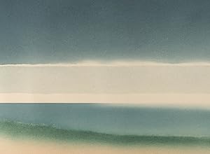 1984 Aquatint - Landscape in Blue
