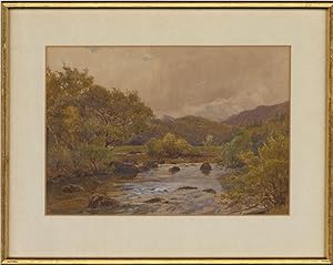 George Harrison (1876-1950) - Early 20th Century Watercolour, Shallow River
