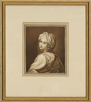 Seller image for After Guido Reni (1575-1642)-Early 20thC Watercolour, Portrait of Beatrice Cenci for sale by Sulis Fine Art