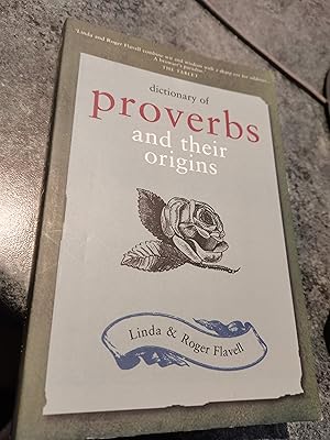Bild des Verkufers fr Dictionary of Proverbs and Their Origins zum Verkauf von SGOIS