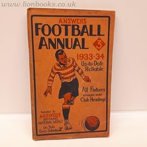 Answers Football Annual 1933-34