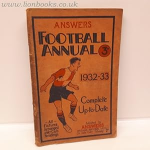 Answers Football Annual 1932-33