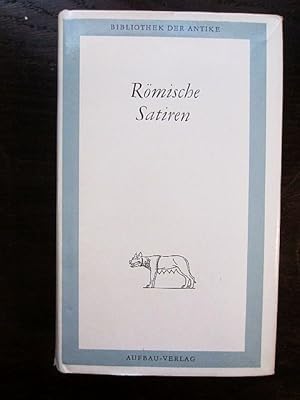 Seller image for Römische Satiren in einem Band for sale by Rudi Euchler Buchhandlung & Antiquariat
