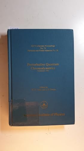 Bild des Verkufers fr AIP Conference Proceedings ; 74, Perturbative Quantum Chromodynamics zum Verkauf von Gebrauchtbcherlogistik  H.J. Lauterbach