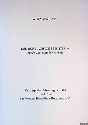 Seller image for Der Ruf nach dem Meister. Groe Gestalten der Mystik for sale by Klondyke