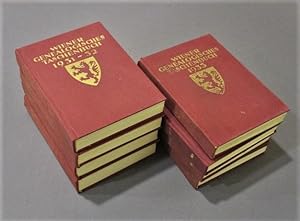 Wiener Genealogisches Taschenbuch. Bd. 1 (1926) - Bd. 8 (1937) [mehr nicht erschienen].