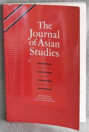 Image du vendeur pour The Journal of Asian Studies Vol. 50 No. 1 February 1991 mis en vente par Argyl Houser, Bookseller