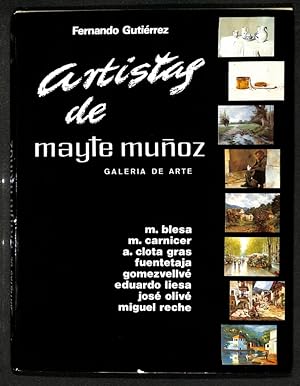 Imagen del vendedor de Artistas de Mayte Muoz. Galera de Arte. a la venta por Els llibres de la Vallrovira