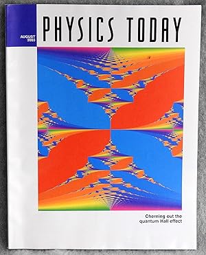 Seller image for Physics Today August 2003 Vol. 56 No. 8 for sale by Argyl Houser, Bookseller